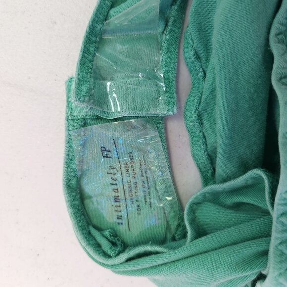 Free People Women's XL Green Short Sleeve Bodysuit 2181 - Picture 11 of 12